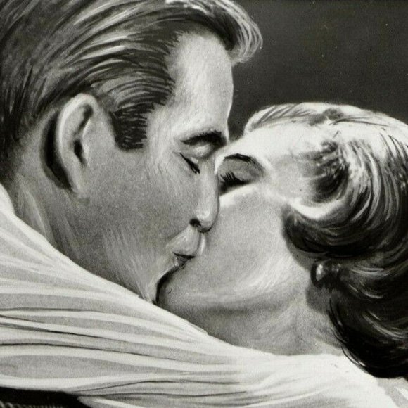 Julie Andrews Ad Art Photograph Star Movie 8 x 10 Kissing Couple 1968 - Picture 1 of 2